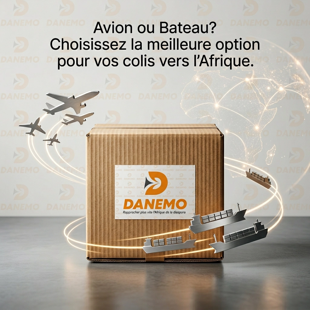 📦 Colis Europe → Afrique : avion ou bateau, quelle est la meilleure option ?